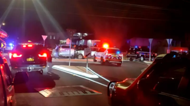 Shots Fired in Sydney Police Chase, Gunman Still at Large