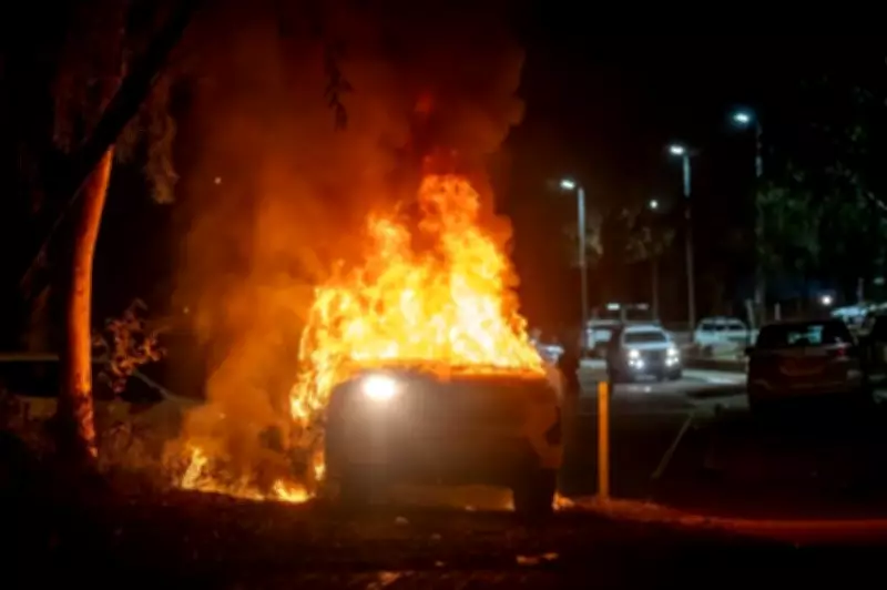 Six Arrested in Alice Springs Riot After Police Car Overturned