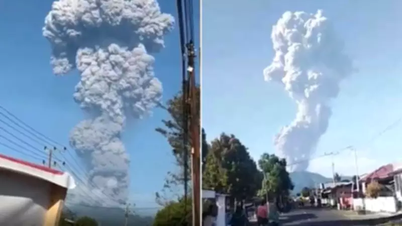 Three hikers dead after Mount Dukono eruption in Indonesia
