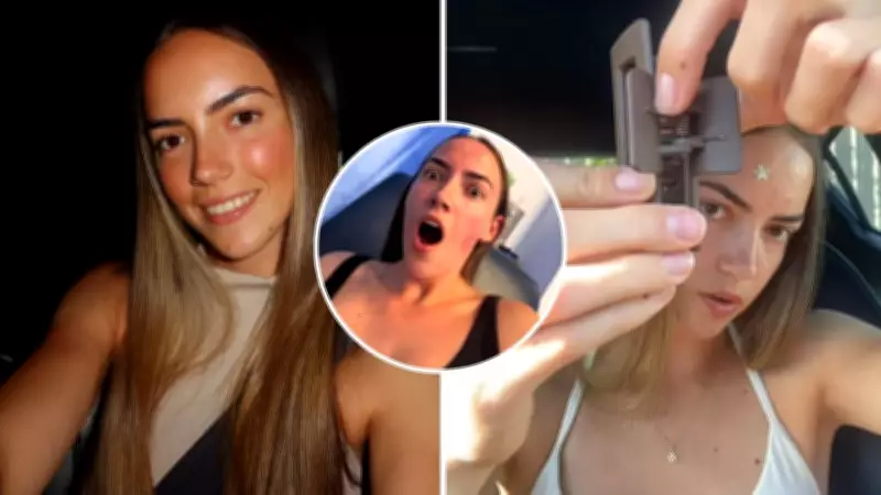 TikTok Star Warns After Broken Hair Clip Shoots Metal Into Her Leg
