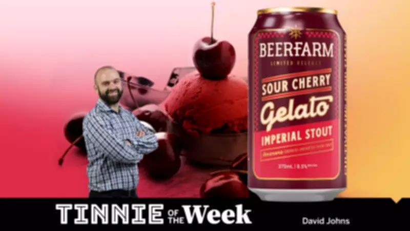 Tinnie of the Week: Beerfarm's Sour Cherry Gelato Imperial Stout Review