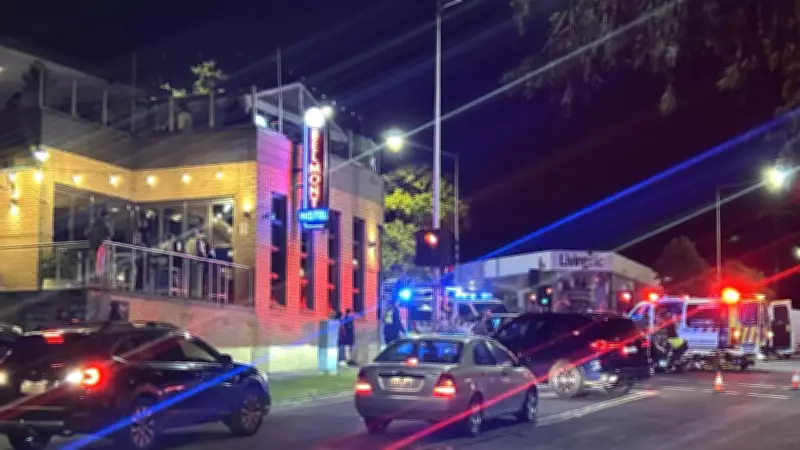 Two Vehicles in Serious Collision on Busy Belmont Road