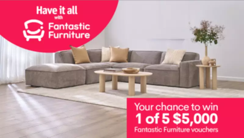 Win $5,000 Fantastic Furniture Voucher Daily on Sunrise