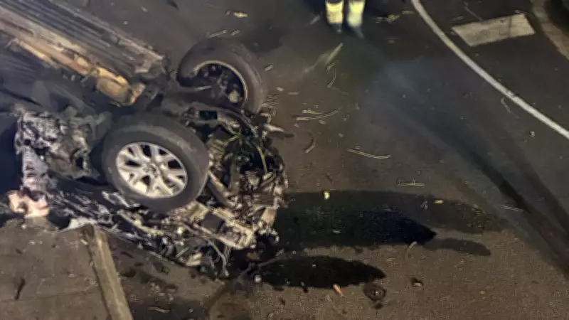 Woman Arrested After Spectacular Airborne Crash in Geelong West