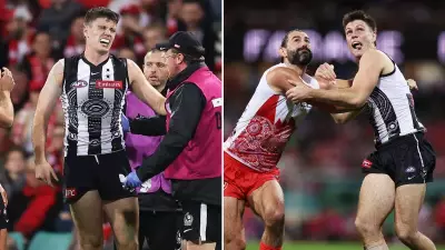 Collingwood ruck Oscar Steene suffers ACL injury after AFL debut