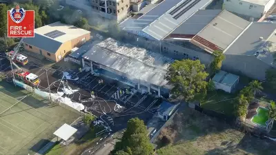 Firefighters Battle Blaze at NSW SES Facility, Save Scout Hall