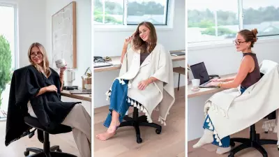 Gold Coast entrepreneur's viral office chair blanket Warmür hits $500K sales
