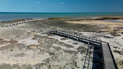 Hamelin Pool Boardwalk Replacement Underway After Cyclone Damage