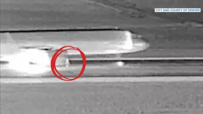 Horrifying video shows man sucked into plane engine at Denver Airport