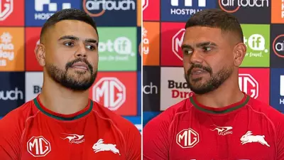 Latrell Mitchell ends media blackout, declares loyalty to Rabbitohs