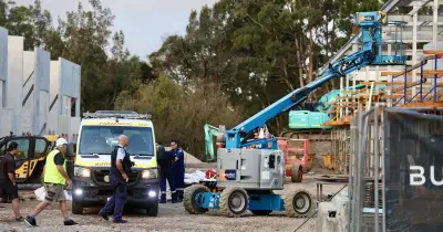 Man critical after hand caught in machine at Montague St incident