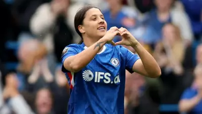 Sam Kerr scores stunning winner in final Chelsea match, equals all-time goal record