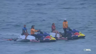 Shark Sighting and Record Scores Mark Gold Coast Pro Surf Day