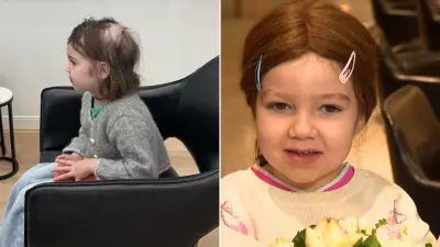 Sydney girl, 4, with alopecia receives life-changing hair system after community raises $16,000