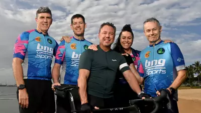 Townsville Mayor Cycles to Promote Childhood Cancer Fundraiser