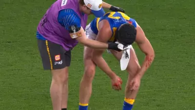 West Coast defender Harry Edwards suffers third concussion of season