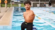 Armless Swimmer Sensation Pushes Paralympic Stars in Cairns