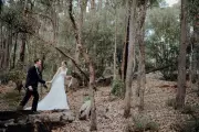 Childhood Sweethearts Wed in Quaint Roleystone Ceremony