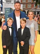 Chris Hemsworth's twin sons make TV debut in Spanish thriller The Tribute