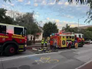 Firefighters Battle Blaze in Perth Building, No Injuries Reported