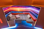 Future aircraft cabins: voice control, immersive displays, and phone pods