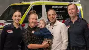 Geelong Family Thanks Paramedics After Dramatic Home Birth