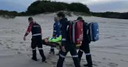 Girl Airlifted to Hospital After Horse Fall in Fullerton Cove Dunes