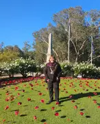 Gosnells students plant over 1000 paper poppies for Anzac Day tribute