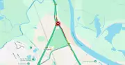 Major delays after truck hits pedestrian on Newcastle road