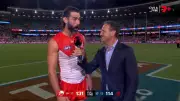 Malcolm Rosas Kicks Seven Goals in Sydney's Thrilling Win Over Melbourne
