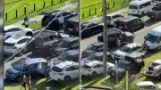 Man charged with attempted murder after car attack in Brisbane