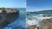 Rock Fisherman Dies After Wave Sweeps Him Into Ocean on NSW Central Coast