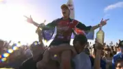 Stephanie Gilmore wins seventh Gold Coast Pro title at Snapper Rocks