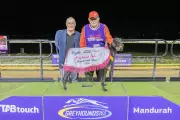 Sunset Clarice Dominates Mandurah Oaks Final with Commanding Run