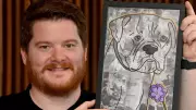 Townsville artist honours war dogs with RSL art donation