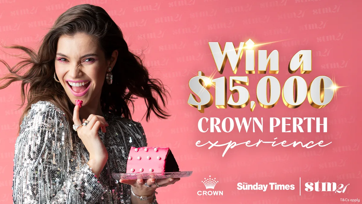 Win $15,000 Crown Towers Perth Experience for STM's 21st Birthday