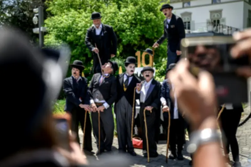 429 Charlie Chaplin Lookalikes Gather in Switzerland, Miss Record