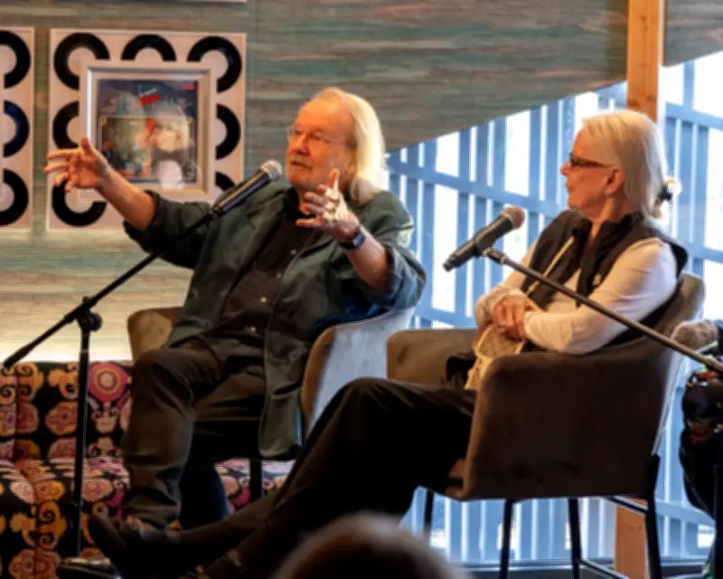 Abba stars surprise schoolchildren at expanded education programme launch