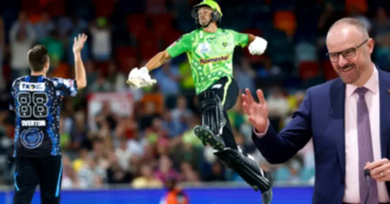ACT Government's Big Bash League Negotiations Revealed in New Documents