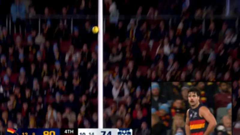 Adelaide Holds On for Thrilling One-Point Win Over Geelong After Goal Review Drama