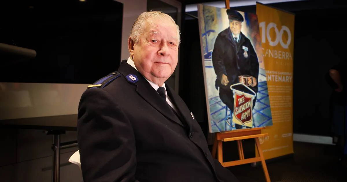 Salvation Army volunteer Alan Jessop dies at 95 after raising $4m for charity
