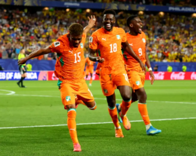 Amad Diallo's Late Goal Gives Ivory Coast Win Over Ecuador in World Cup