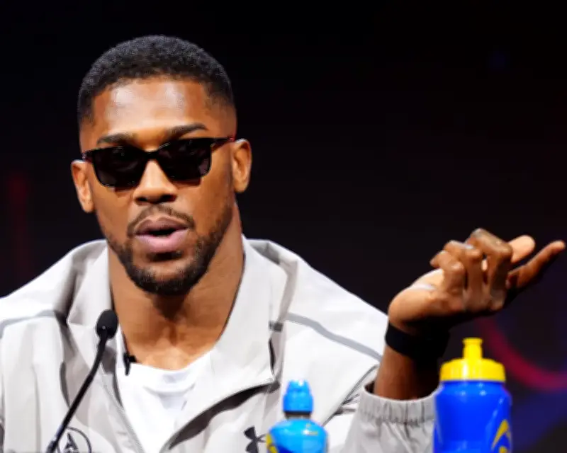 Anthony Joshua Puts Grief Aside to Support Families After Tragic Crash