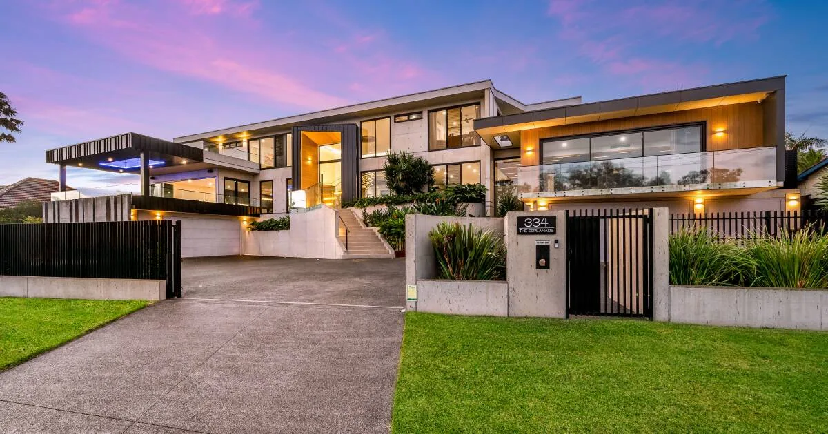Architectural Trophy Home Redefines Luxury On Lake Macquarie Shore
