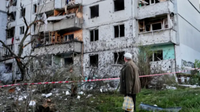 At Least 11 Dead in Major Russian Strikes on Ukraine, Kyiv Hit