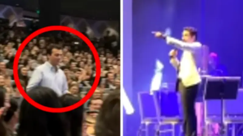 Audience Member Steps In for Ill Musician at La La Land Concert