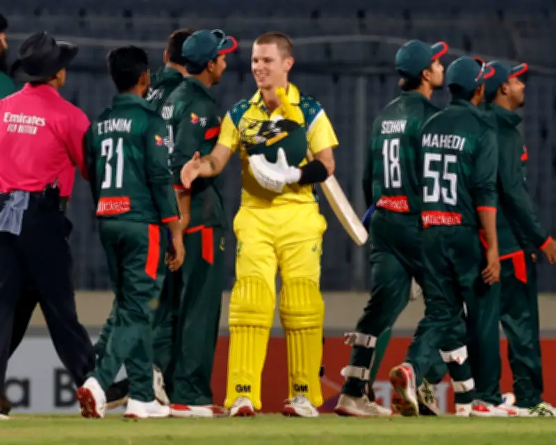Australia Crush Bangladesh by 10 Wickets in ODI Blowout