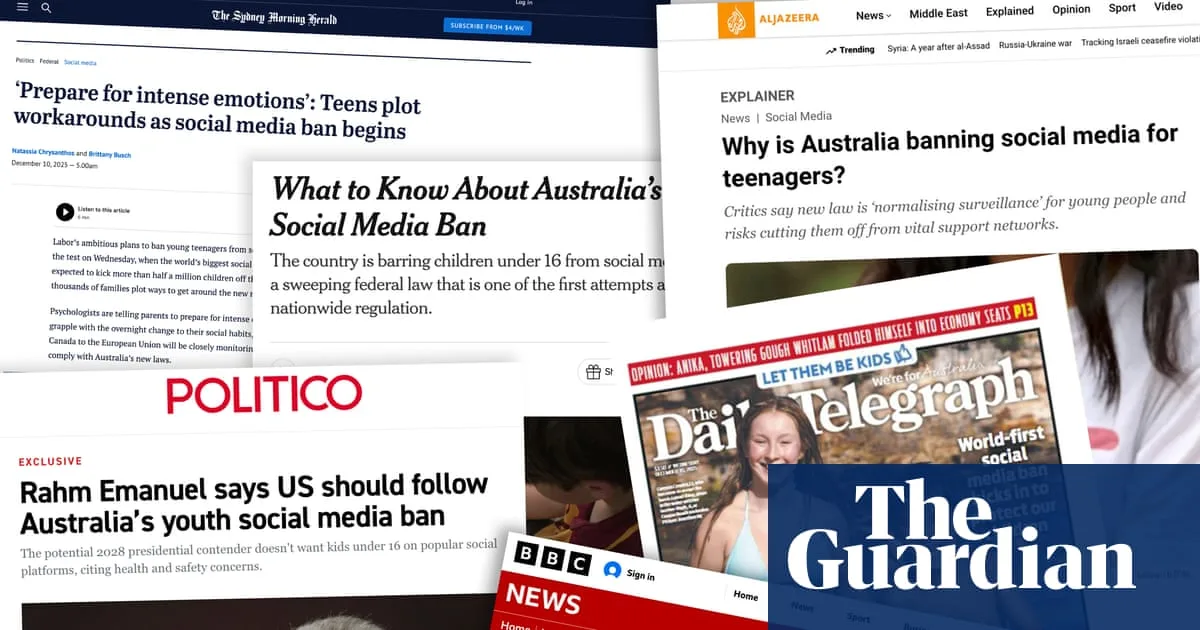 Australia's Social Media Ban for Kids Draws Global Attention, Mixed Reviews