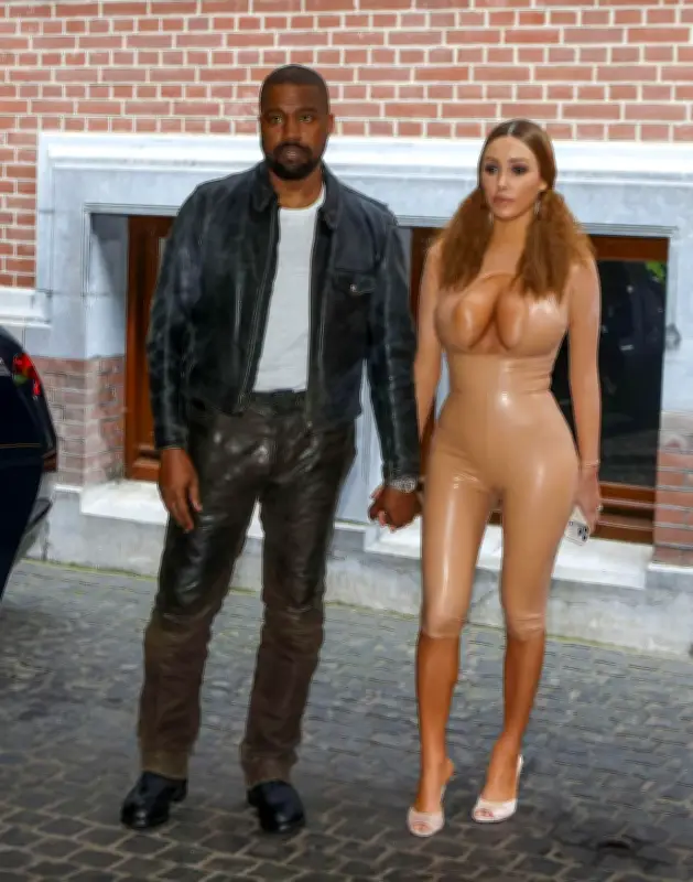 Bianca Censori Dons Nude Latex Bodysuit for Kanye West's Birthday Date in Amsterdam