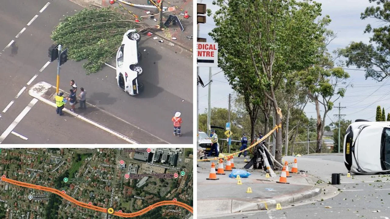 Three Tradies Seriously Injured in Blacktown Intersection Crash